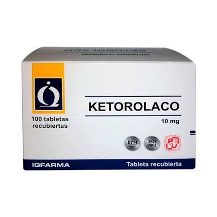 KETOROLACO  10 MG TAB