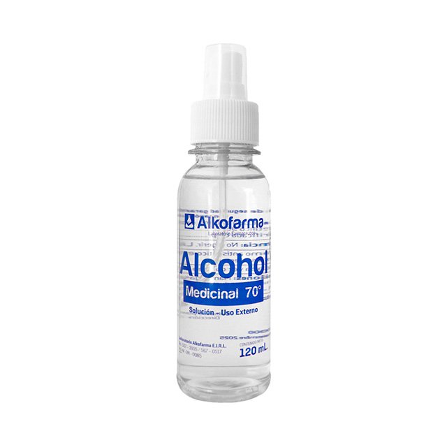 Alcohol Medicinal 70 º Solución 120ML