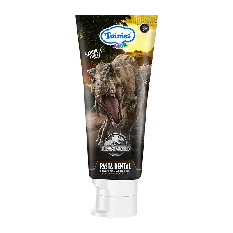 Pasta Dental Tuinies Kids Jurassic World Envase