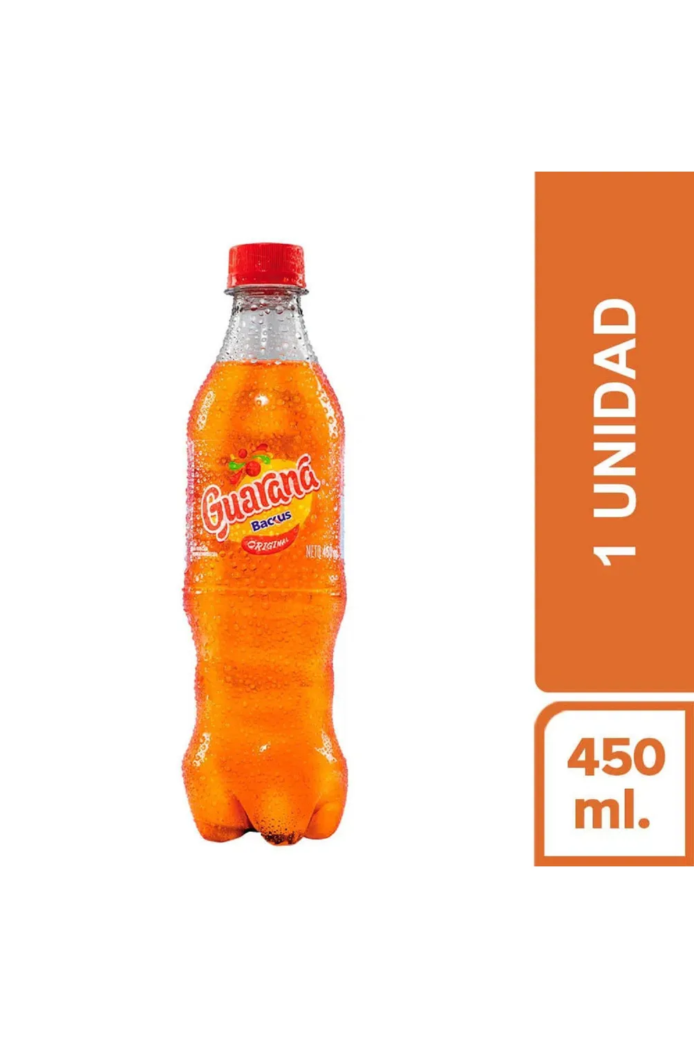 Gaseosa Guaraná Botella 450 mL