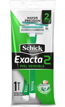 Máquina de Afeitar Schick Exacta Piel Delicada