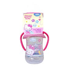 Tuinies Super Biberón KITTY con doble tetina