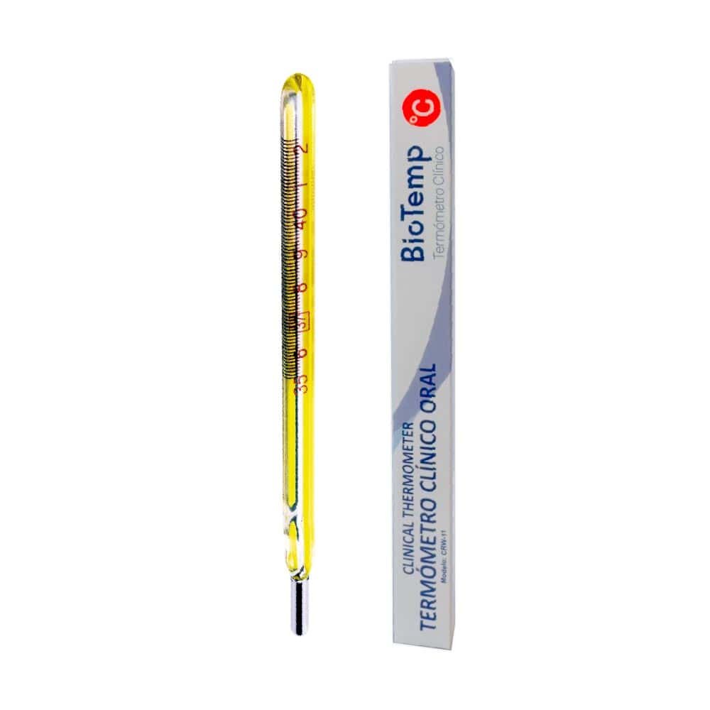 Termómetro De Mercurio Por 12 und - Biotemp