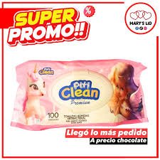 Pañitos húmedos PITICLEAN