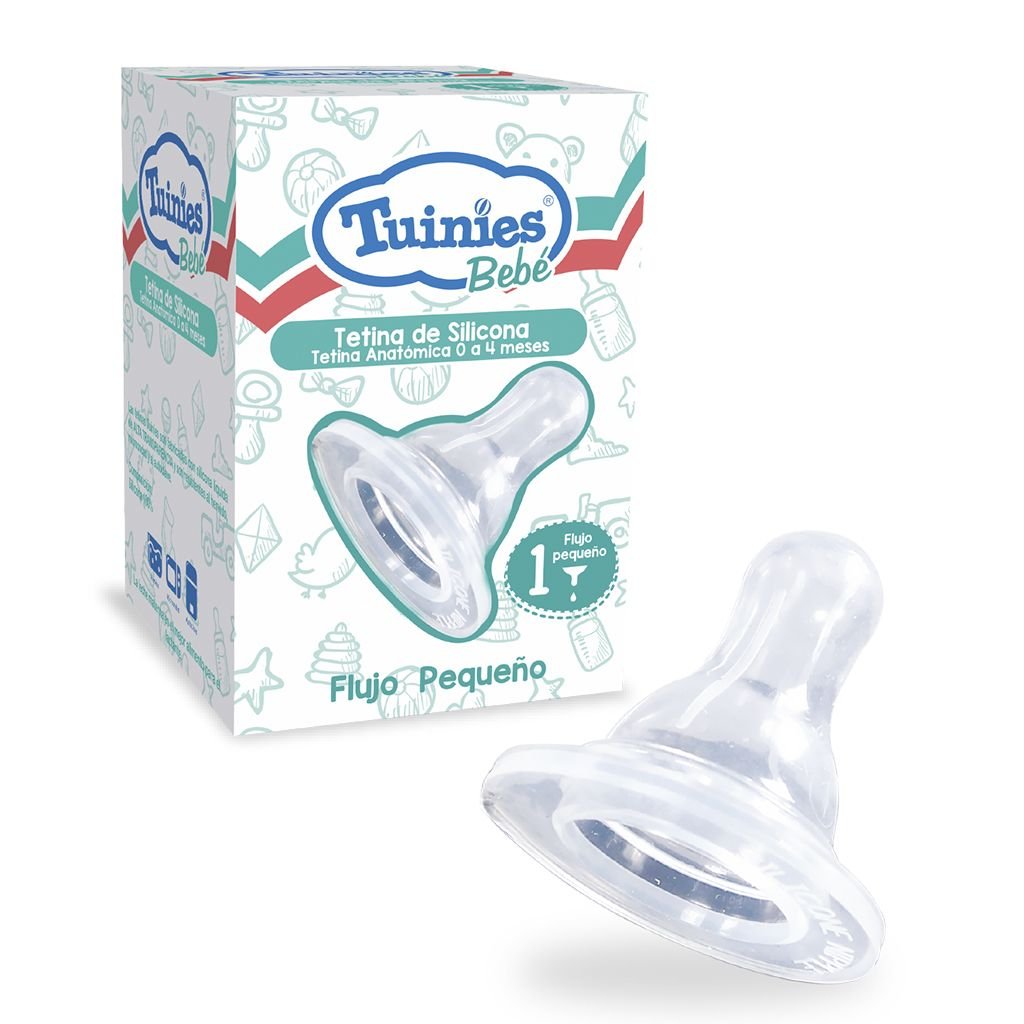 Tuinies Tetina de silicona anatómica 12 a mas