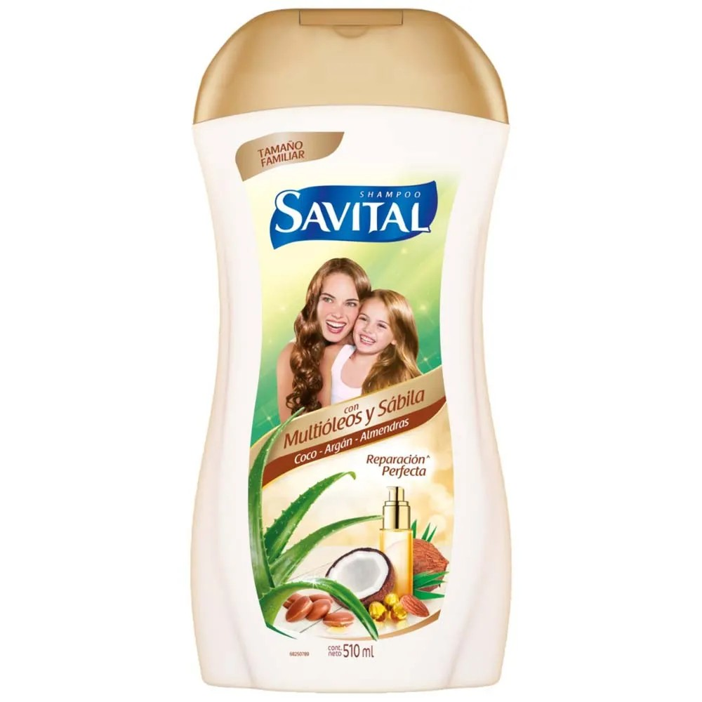 SHAMPOO SAVITAL MULTIOLEOS Y SABILA