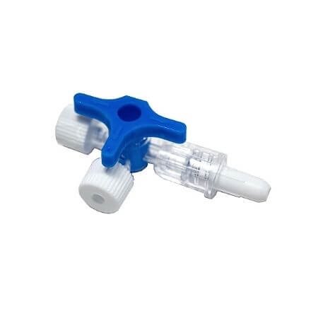 LLAVE TRIPLE VÍAS SIN EXTENSION