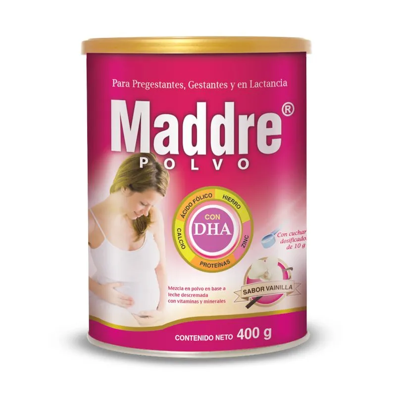 Maddre DHA Sabor Vainilla