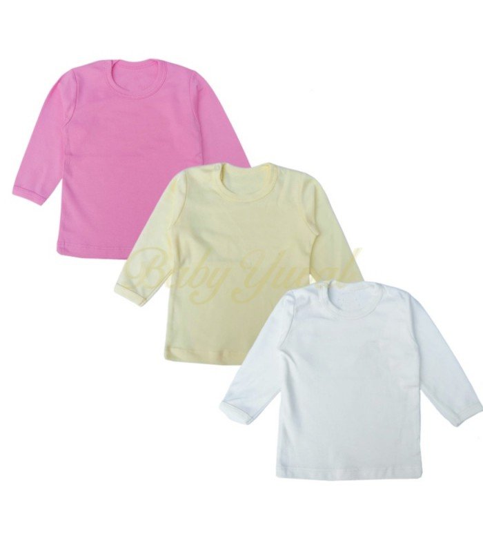 POLO MANGA LARGA DE ALGODON PARA BEBE