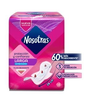 NOSOTRAS TOALLAS HIGENICAS-LARGAS