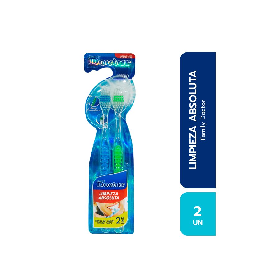 Family Dr Cepillo Dental Absoluta – Pack 2