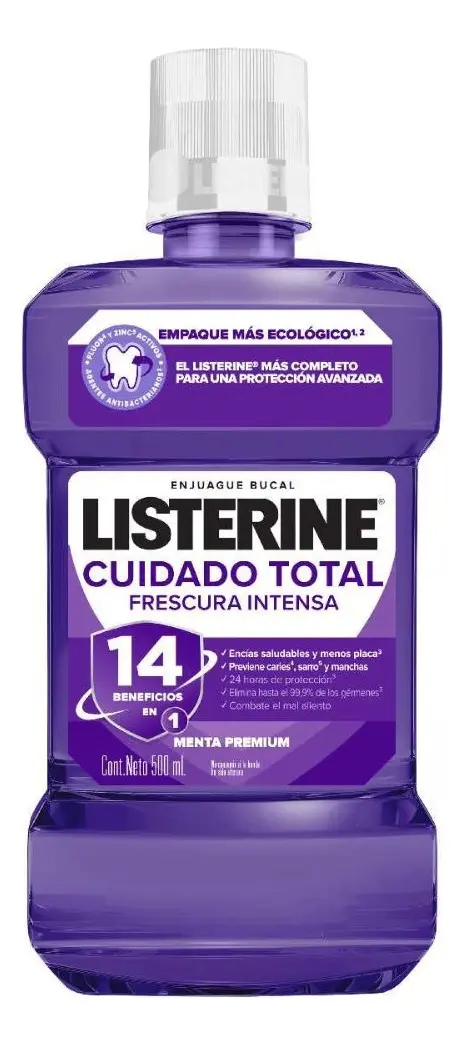 LISTERINE CUIDADO TOTAL FRESCURA INTENSA
