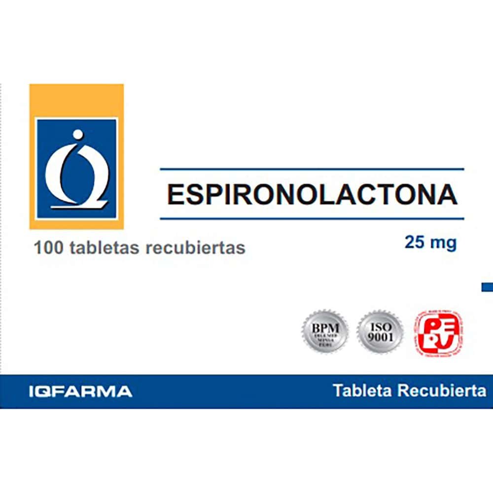 ESPIRONOLACTONA  25 MG