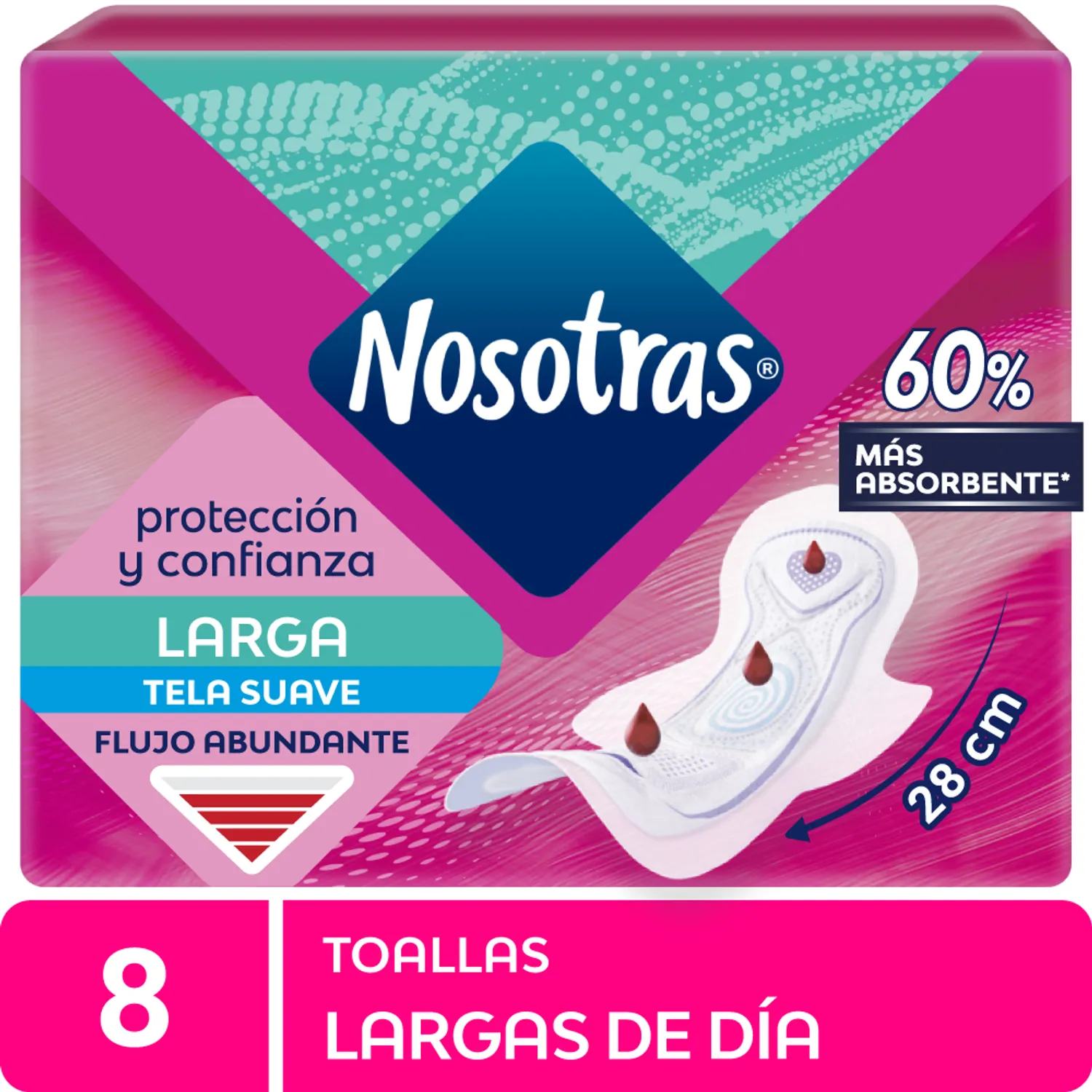 NOSOTRAS TOALLAS HIGENICAS-LARGAS