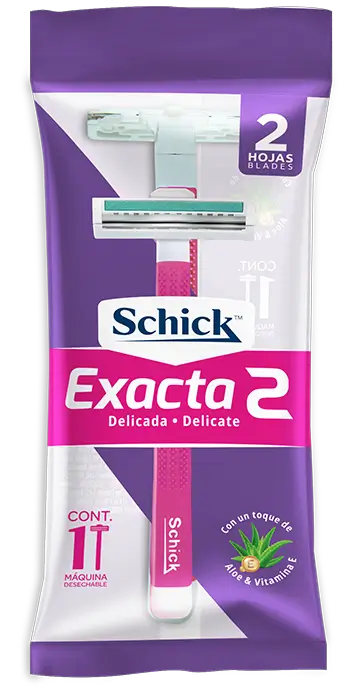 Máquina de Afeitar Schick Exacta Piel Delicada