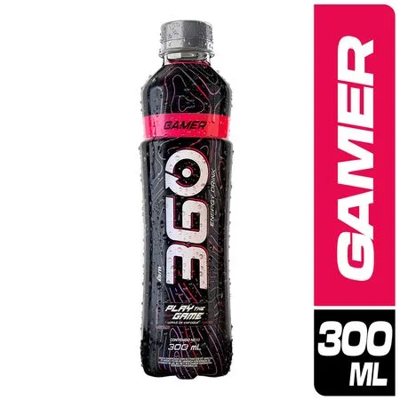 Bebida Energizante 360 Gamer Botella 300ml |