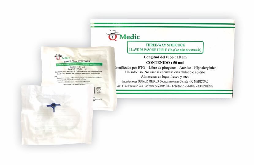 LLAVE DE PASO DE TRIPLE VÍA