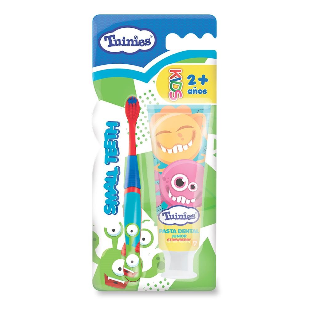 Cepillo Tuinies + Pasta Dental 75 ml