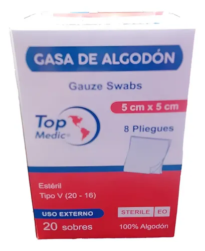GASA ESTÉRIL - MEDICAL GAUZE SWABS