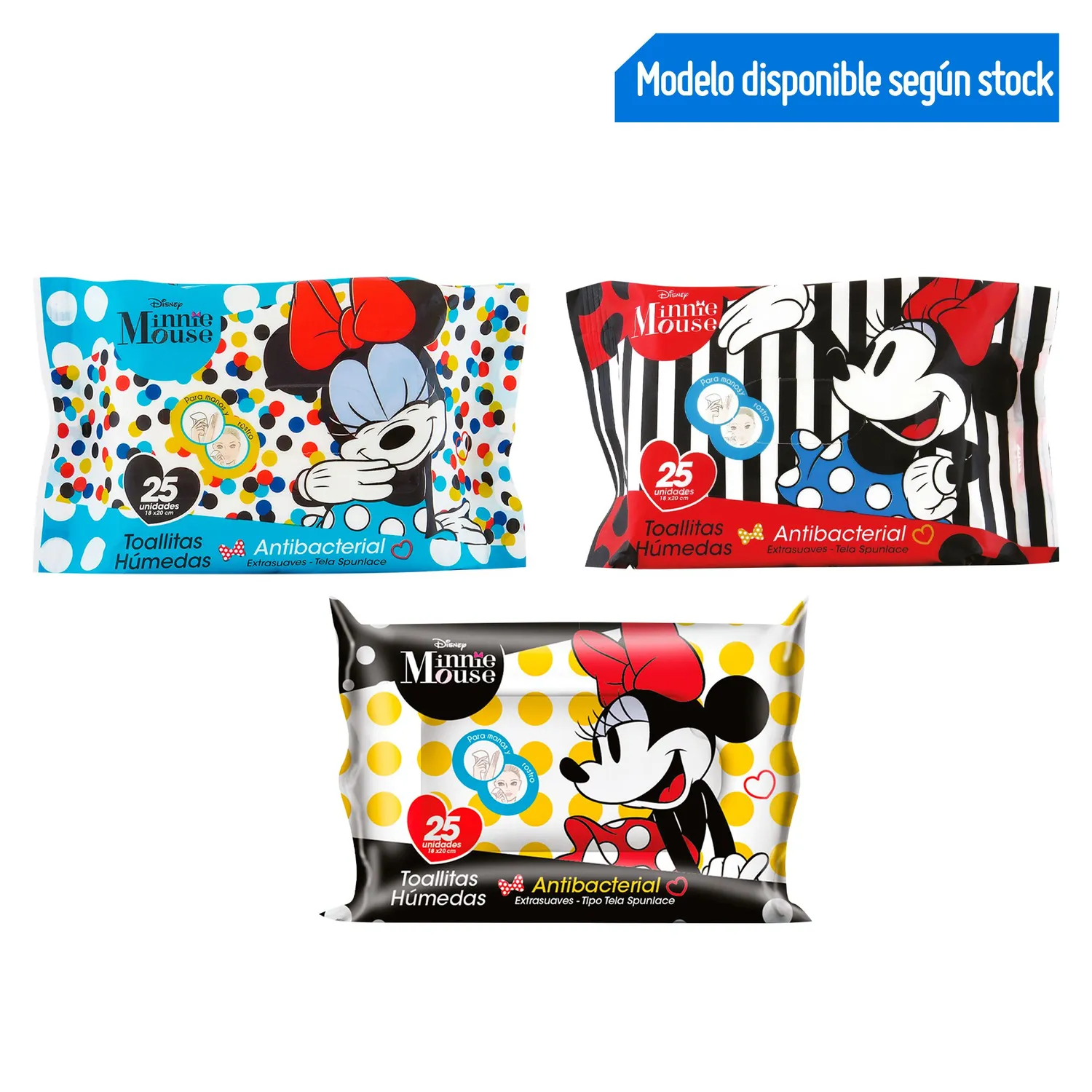 Toallitas Húmedas Antibacteriales x 25 unid.