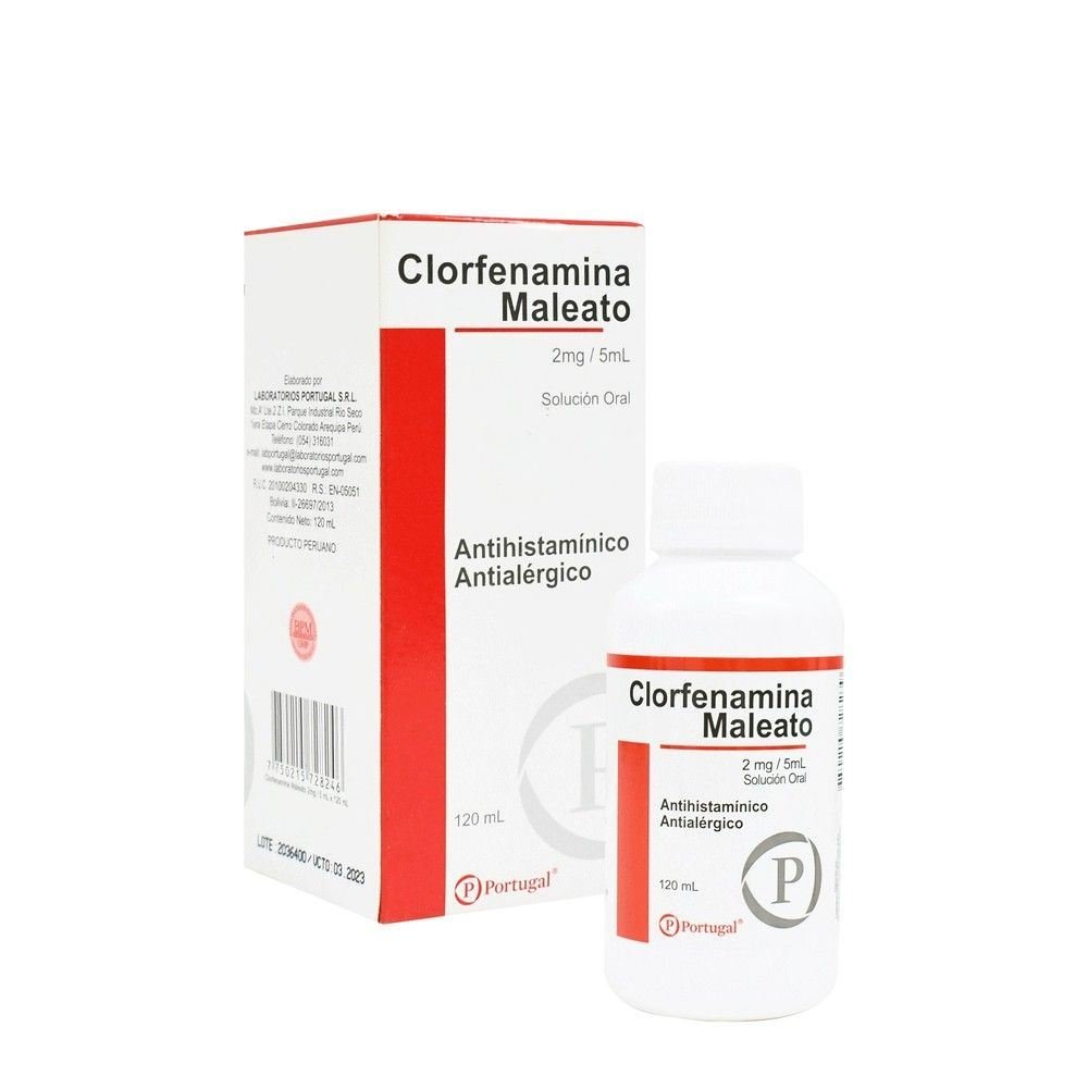 Clorfenamina Maleato 120 ml