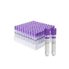 TUBO LAB. VACUTAINER TAPA MORADA 3ML