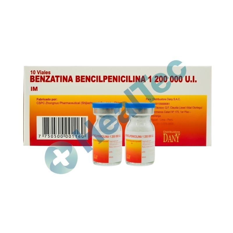 BENZATINA BENCILPENICILINA 1200 000 U.I