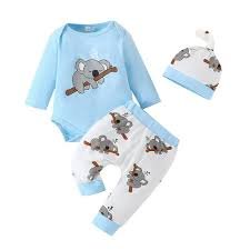 CONJUNTO PARA BEBE MANGA LARGA