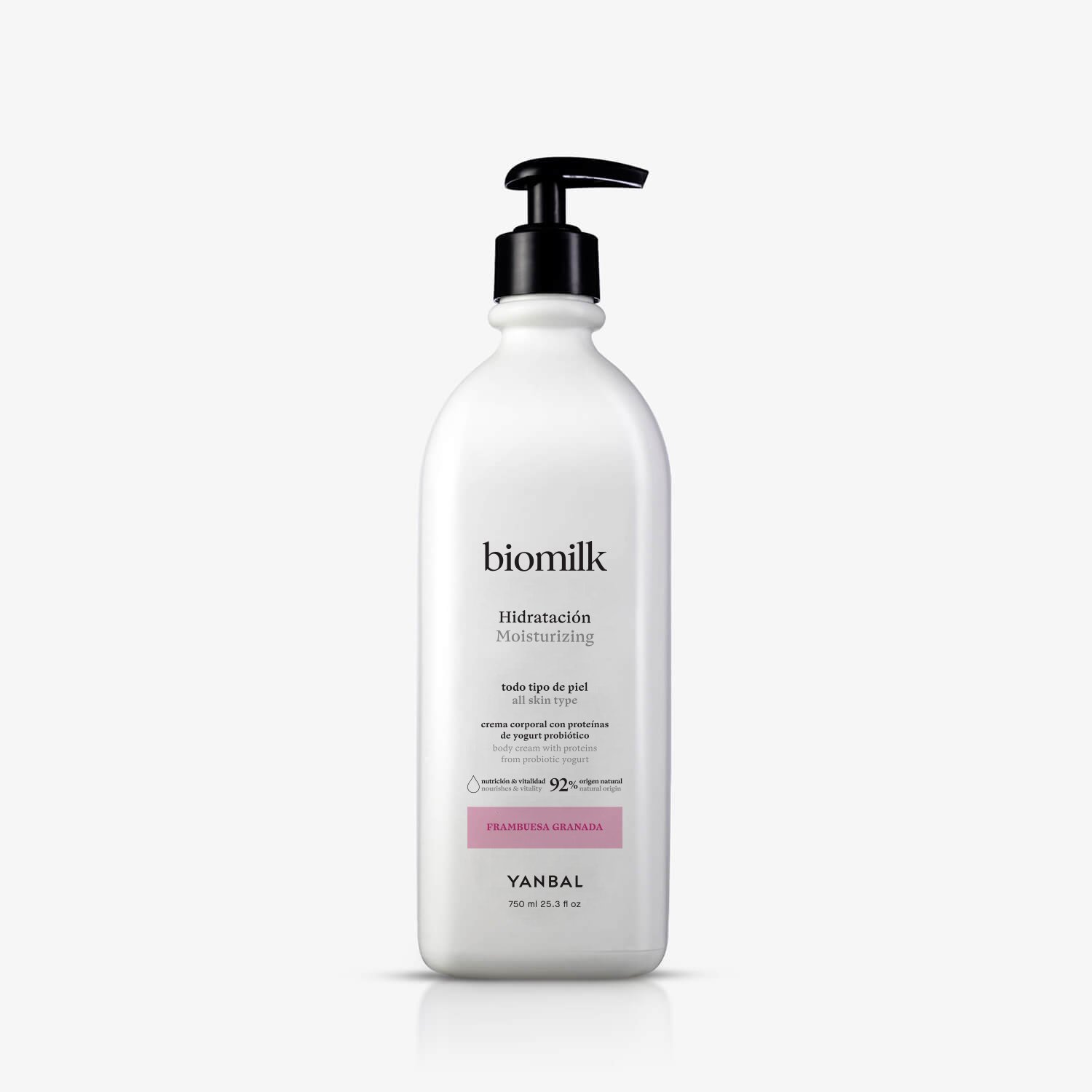 CREMA CORPORAL BIOMILK FRAMBUESA GRANADA-YANBAL