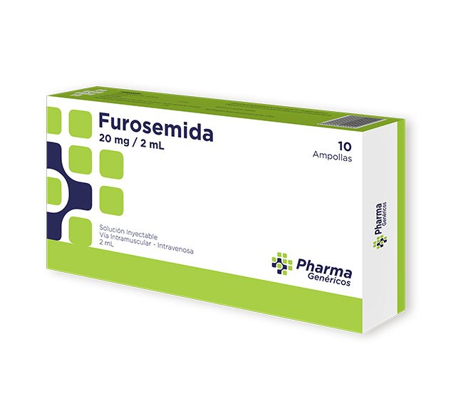 Furosemida 20 mg / 2 mL