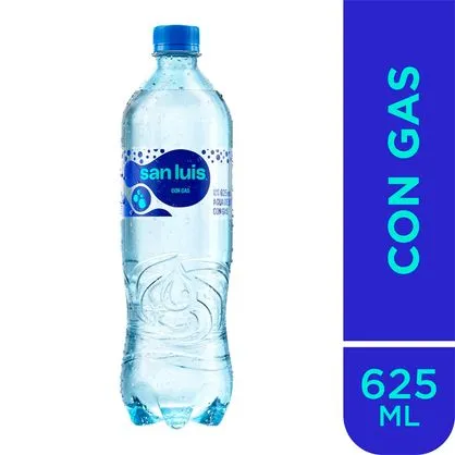 Agua Mineral SAN LUIS Con Gas Botella