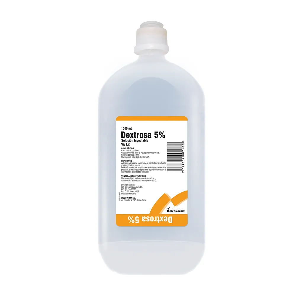 DEXTROSA 5% X 1000ML
