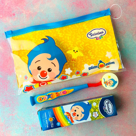 Cepillo Dental + Pasta + Cartuchera PLIM PLIM