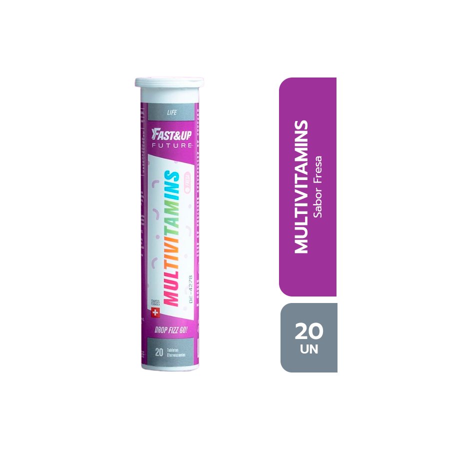 Fast&Up Multivitamins Future Sabor Fresa