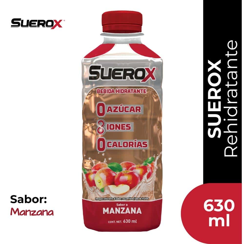 Suerox Bebida Hidratante Sabor Manzana