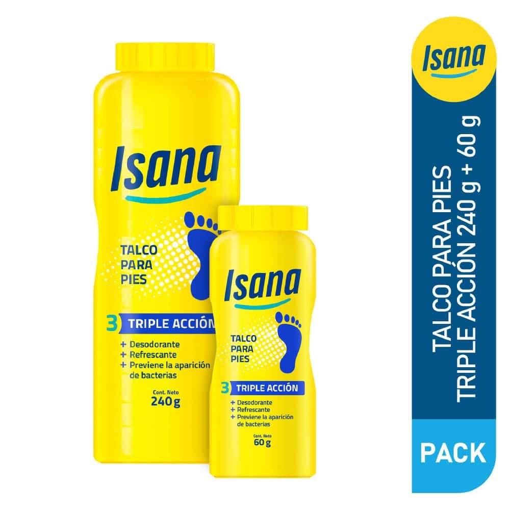 TALCO ISANA TRIPLE ACCION