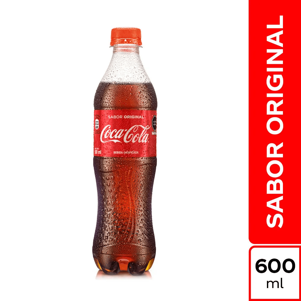 Gaseosa Coca Cola 600 ml