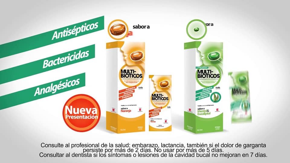 MULTI-BIOTICOS SABOR A NARANJA