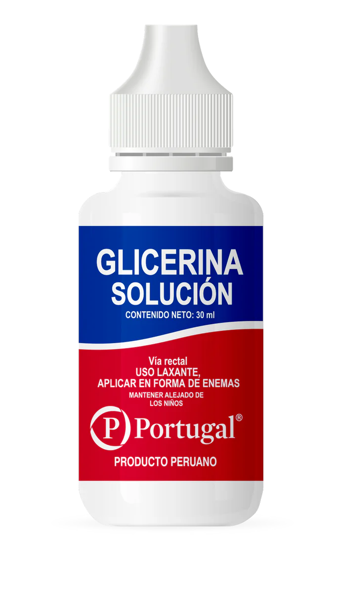 Glicerina solución