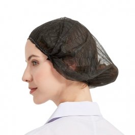 Gorra descartable elástico polipropileno azul