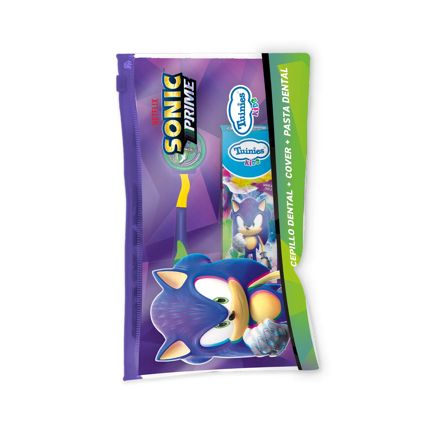 Cepillo Dental + Pasta + Cartuchera looney tunes TUINIES
