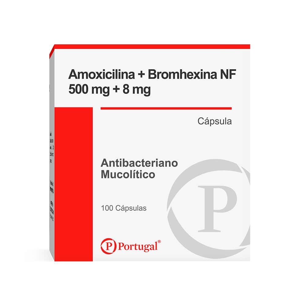 AMOXICILINA + BROMHEXINA NF