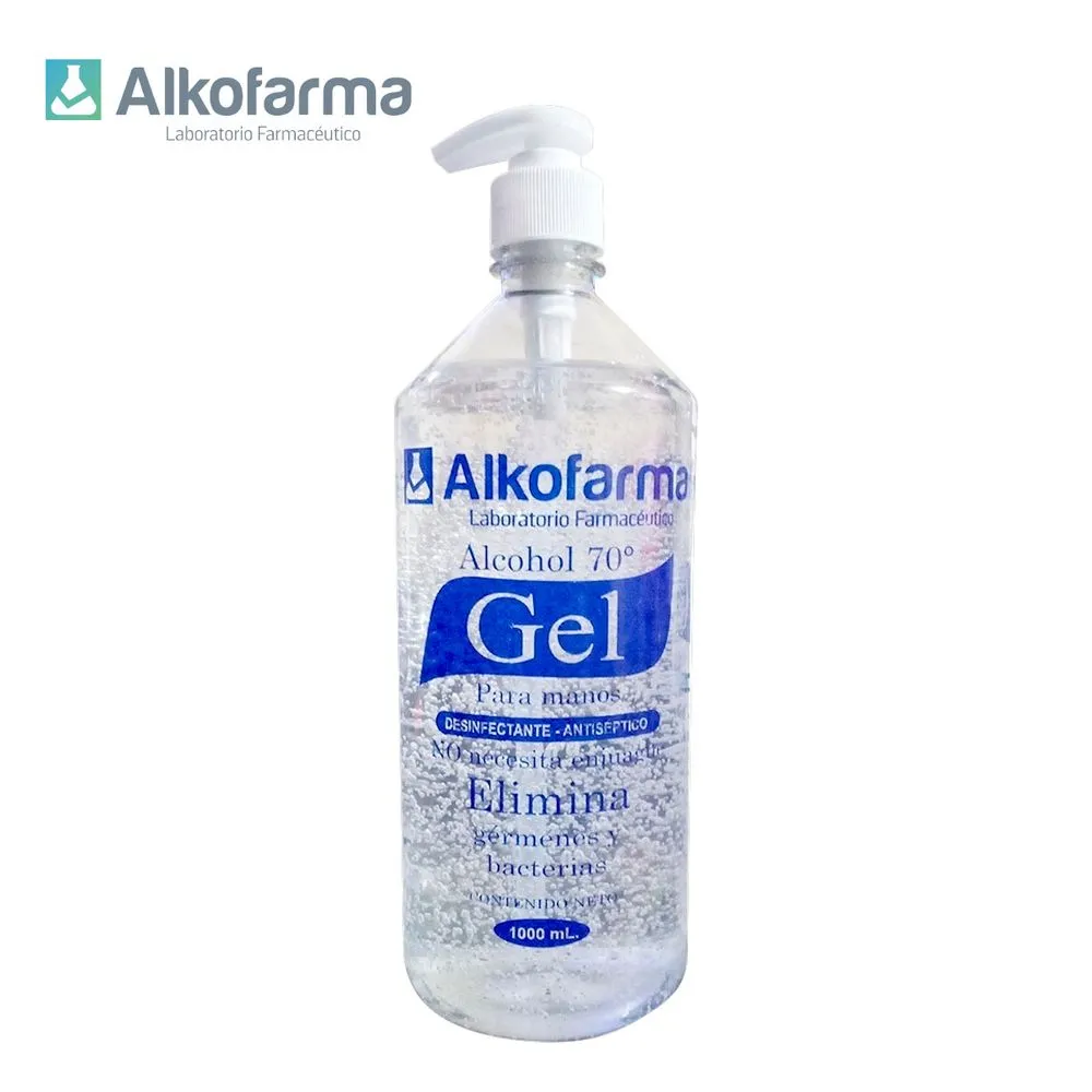 Alcohol en Gel 70° Alkofarma