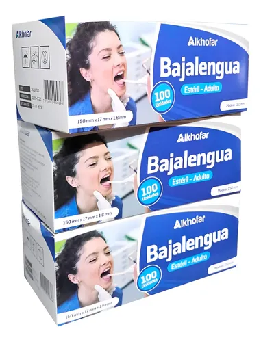 Baja Lengua Estéril Pediátrico - ALKHOFAR