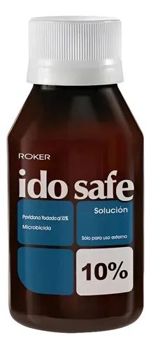 Idosafe Solución 10% - Antiséptico Cutáneo