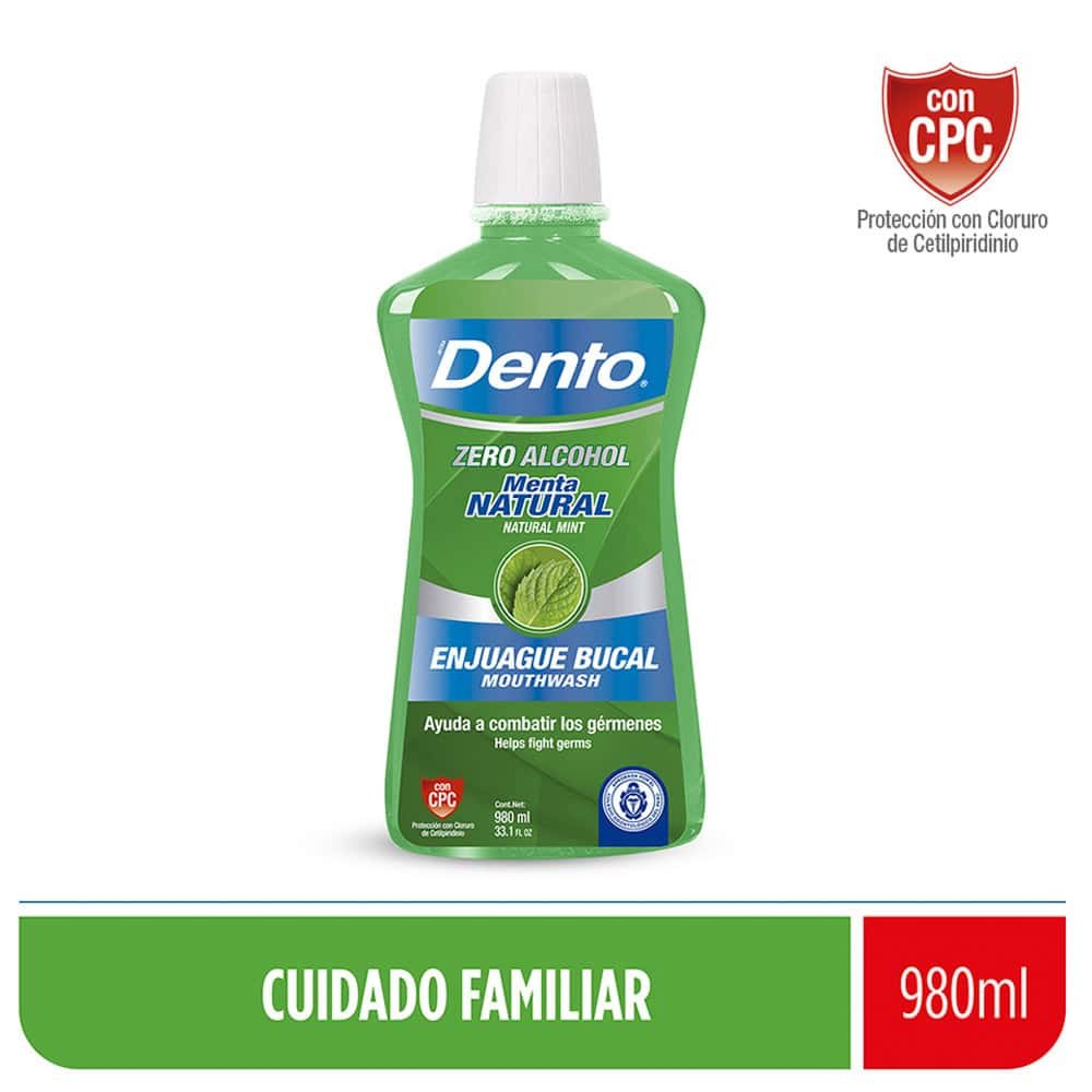 Enjuague Bucal Dento Menta Natural