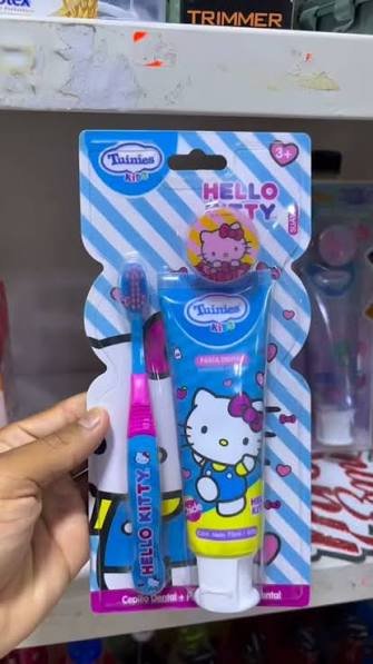 CEPILLO + PASTA DENTAL + PROTECTOR  TUINIES 2 +