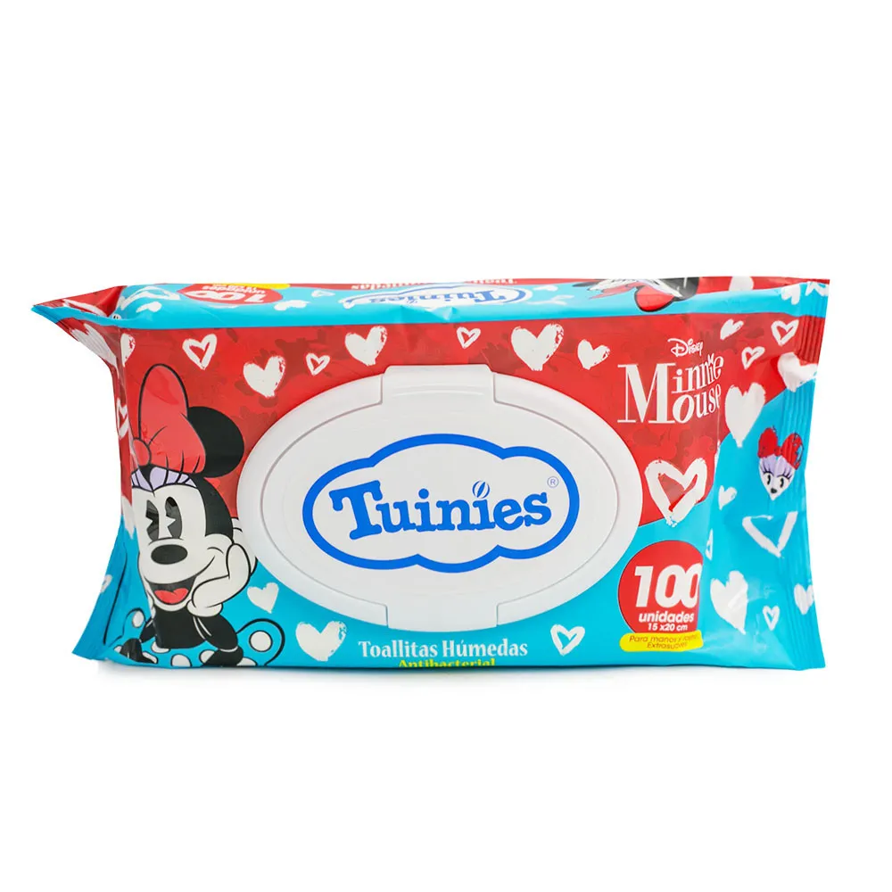 Toallitas Húmedas Tuinies Minnie x 100 und