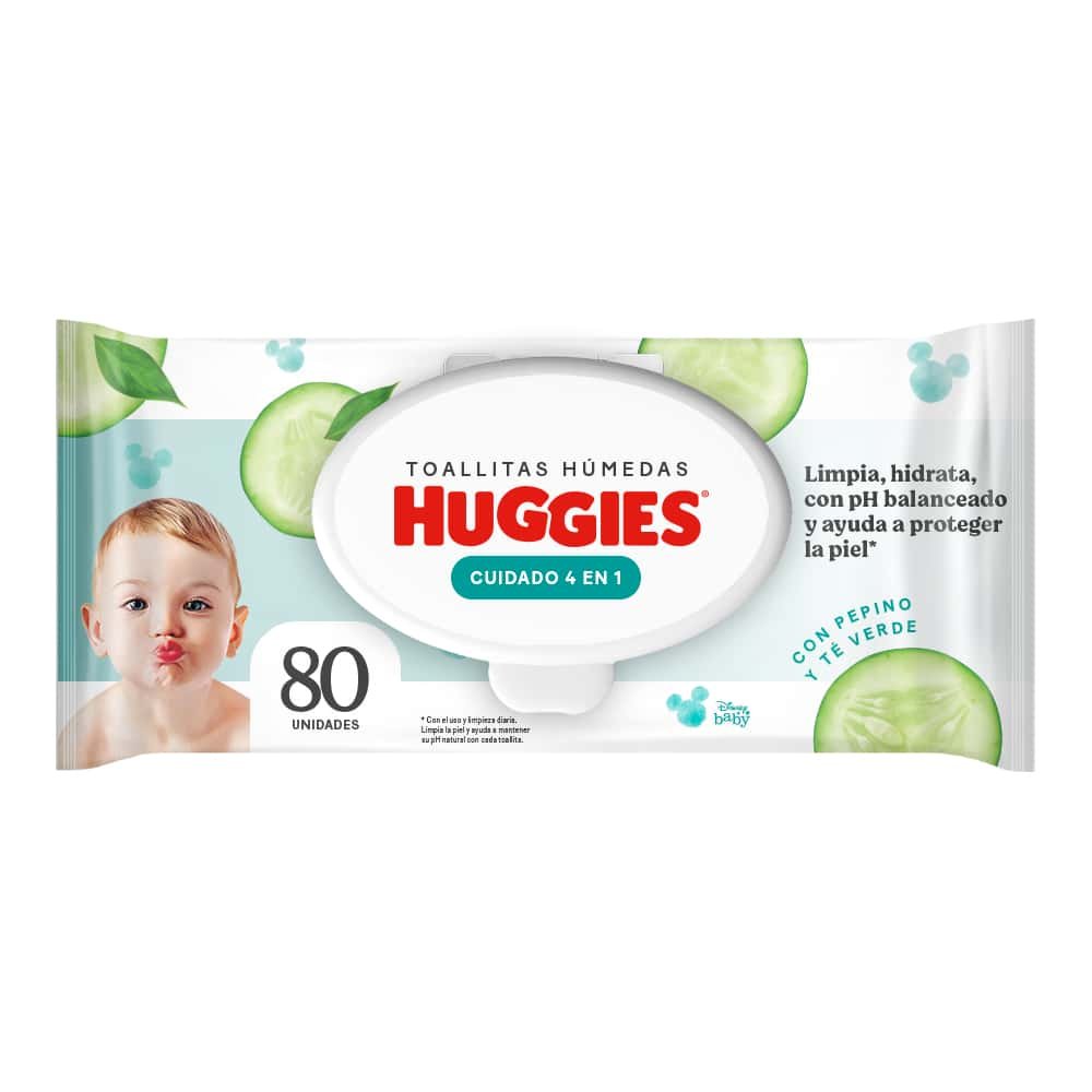 Pañitos húmedos huggies