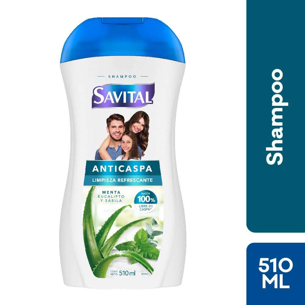 Shampoo Savital Menta y Eucalipto